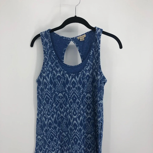 Mod-o-doc blue layered tank dress high low Medium - Picture 2 of 7